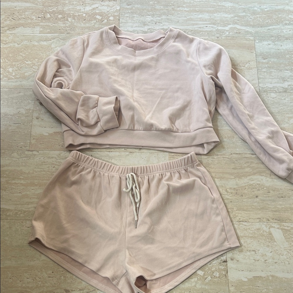 SHEIN Blush Pink Pajama Set